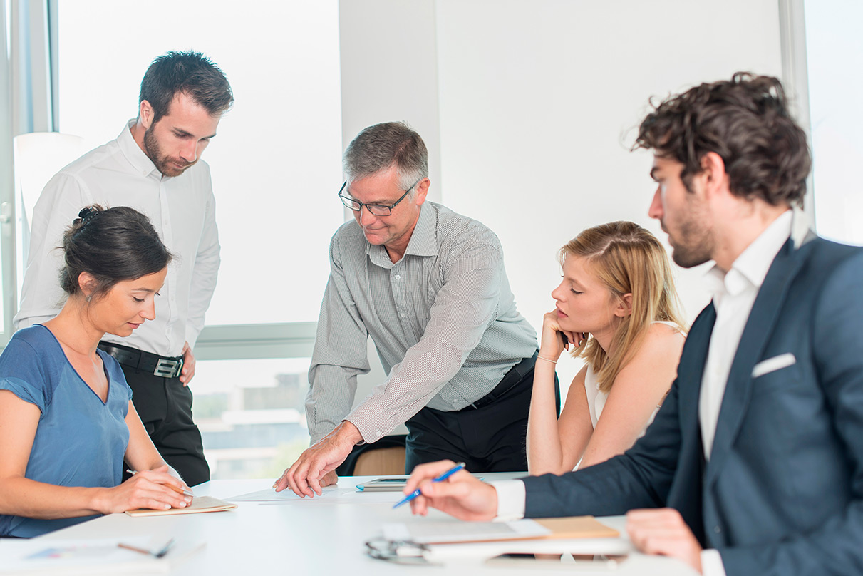 Trabajo en equipo con equipos eficientes